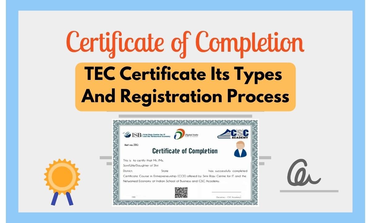 TEC Certificate