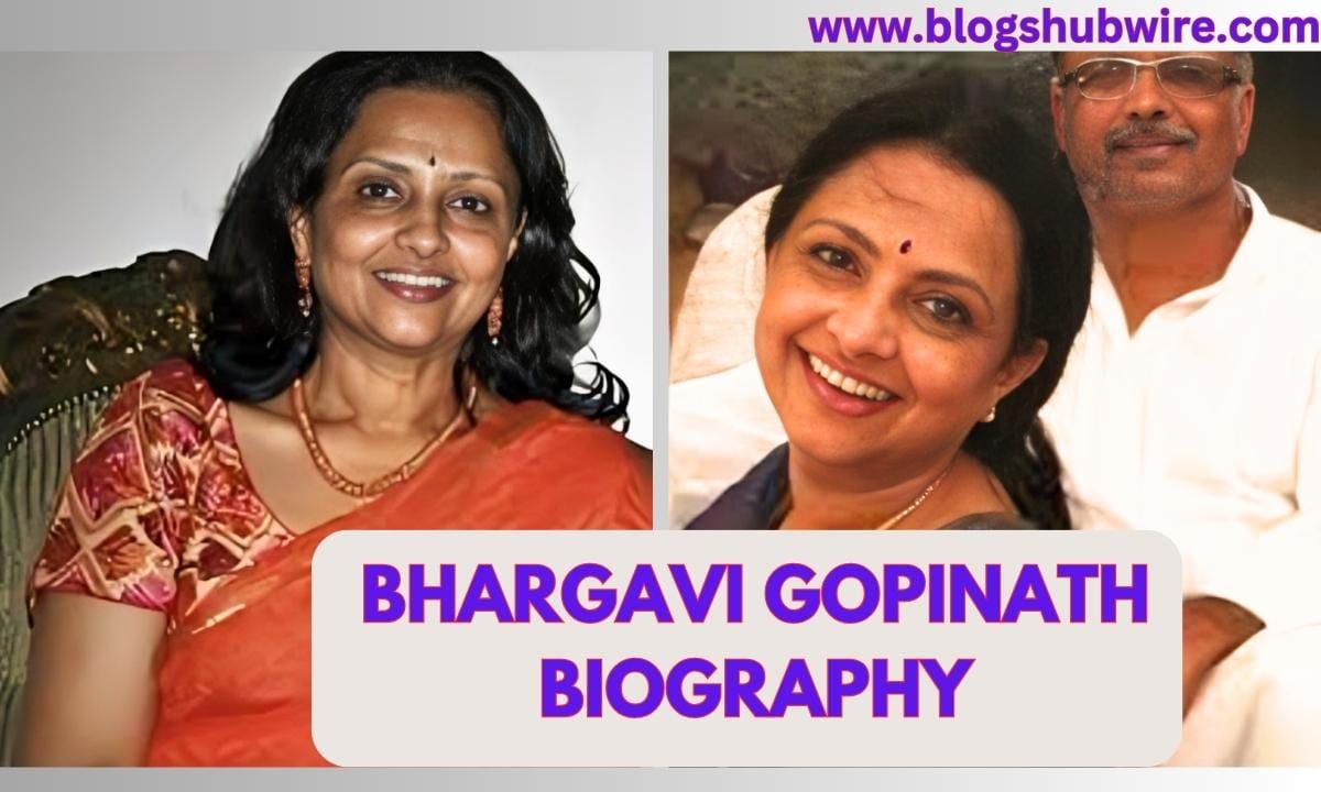 Bhargavi Gopinath Biography